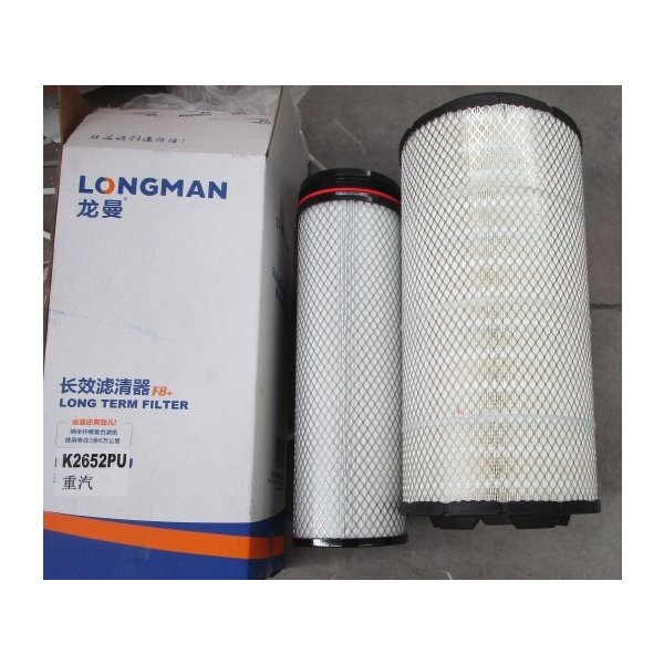 Фильтр HOWO T5G, воздушный, K2652 (WG9X25190062, WG9X25190061), LONG MAN