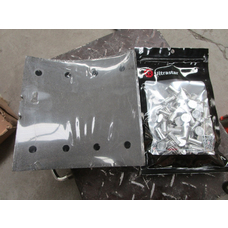 Накладка тормозная задняя SHACMAN F2000, HOWO, WG9200340068, 99000340068 ULTRA STAR