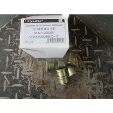 Колпачок маслосъемный D17 низкий HOWO SHAANXI (компл. 6шт)  ULTRA STAR VG6126300866