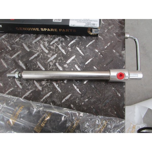 Цилиндр пневманический остановки двигателя HOWO,SHAANXI, ULTRA STAR WG9100570002