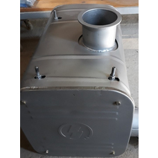 Глушитель Shacman F3000 вход посередине DZ91259540008
