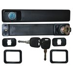Ручка двери наружняя SHACMAN F2000 F3000 (КОМПЛЕКТ 2 ШТ) c ключем 81.97100.6098