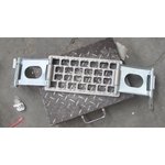 Подножка SHACMAN F3000 нижняя правая аллюминивая шарнирная DZ13241240940